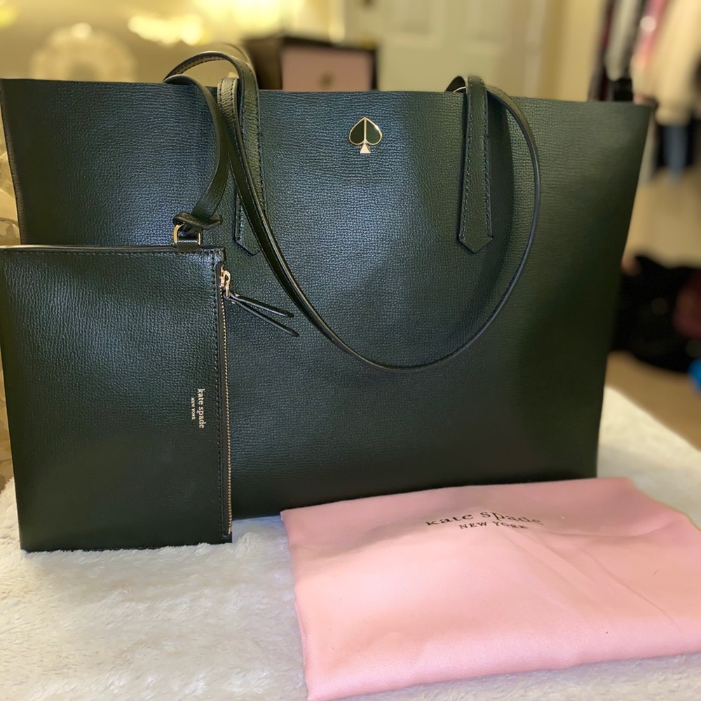 Kate Spade Large Molly Tote | Evergreen
